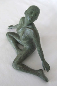 Meliae - figurative bronze sculpture by Irish artist Marie Smith