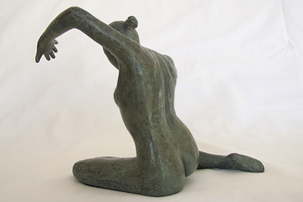 Daphniae - figurative bronze sculpture by Irish artist Marie Smith