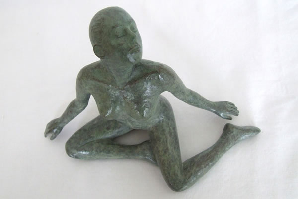 Figurative bronze sculpture by Irish artist Marie Smith