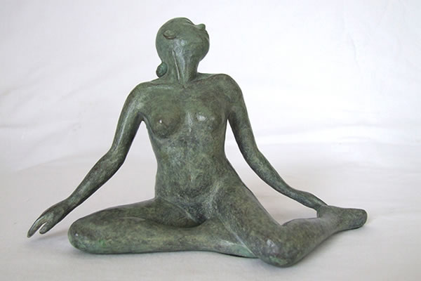 Meliae - figurative bronze sculpture by Irish artist Marie Smith