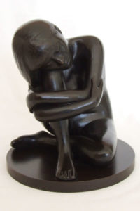 Figurative bronze sculpture by Irish artist Marie Smith