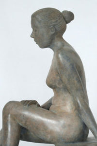 Marie Smith - Annie - Bronze sculpture 1