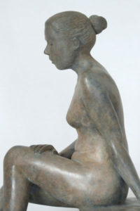Marie Smith - Annie - Bronze sculpture 1