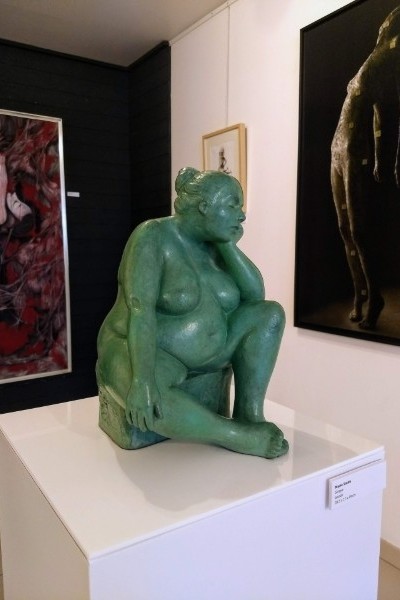 Figurative bronze sculpture at Le Grand Nu contest Paris