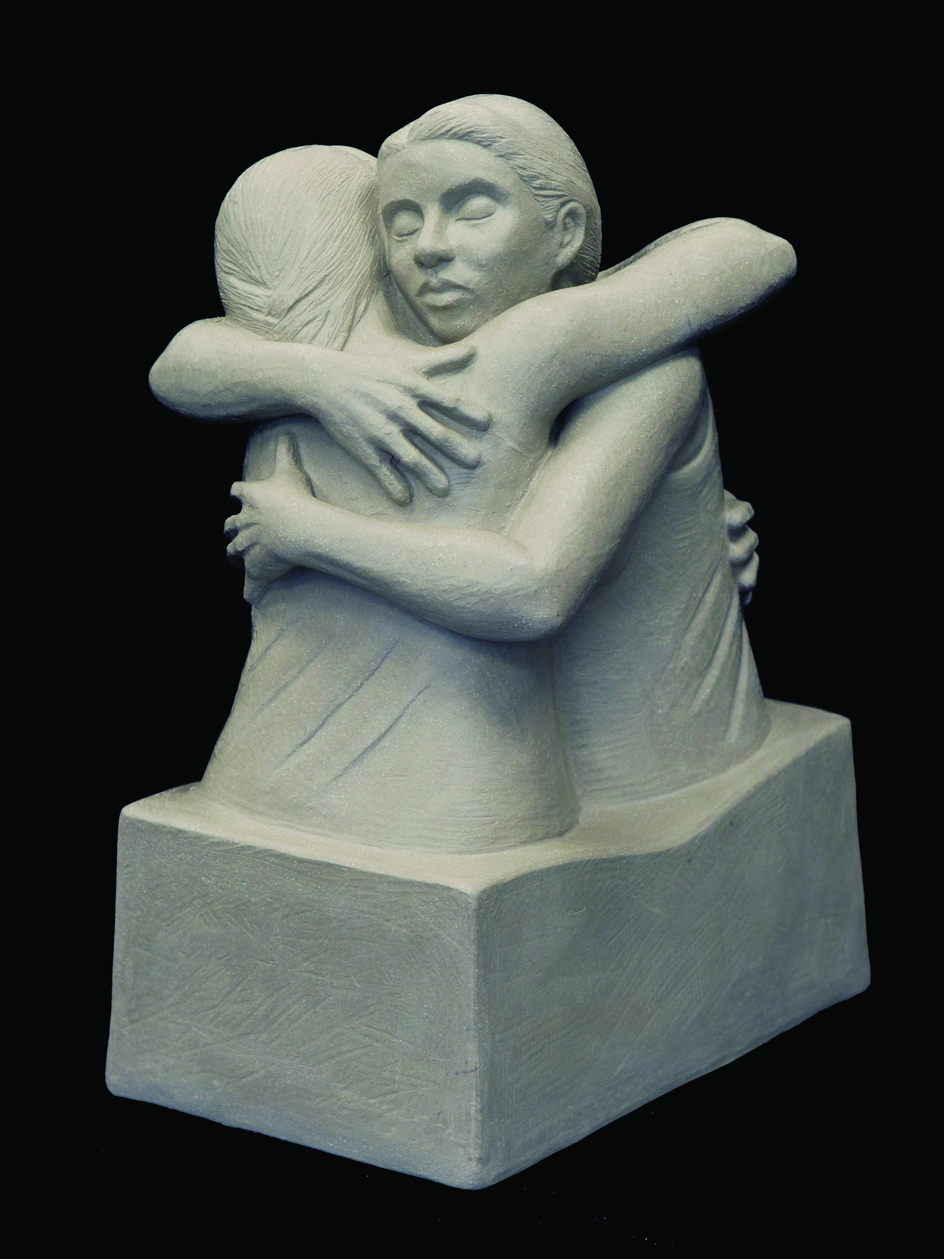 The Hug - Jesmonite Sculpture