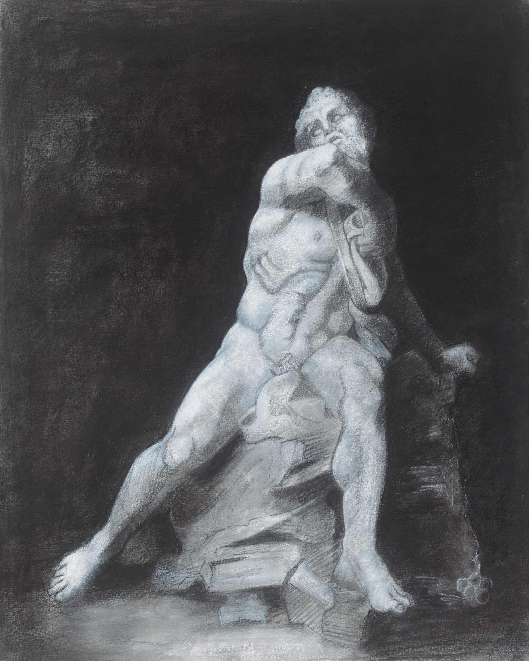 Hercules On The Pyre - Limited Edition Print