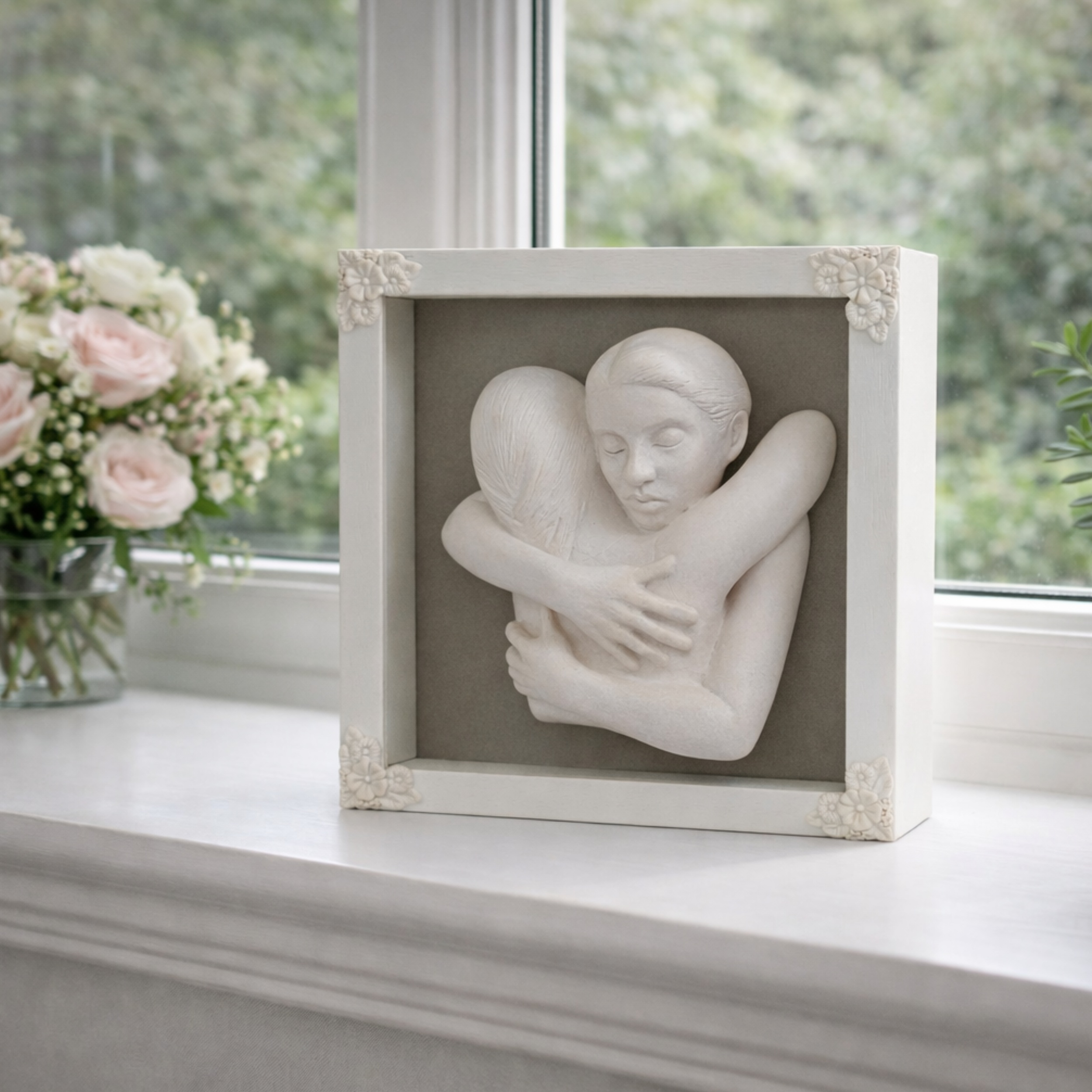 The Hug - Framed Sculpture Wall Art (NEW) - Image 7